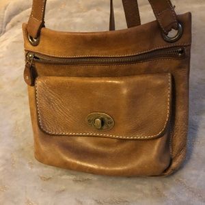 Genuine Roots leather bag